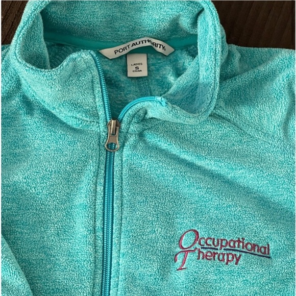 Port authority occupational therapy zip up sweater - Picture 2 of 7